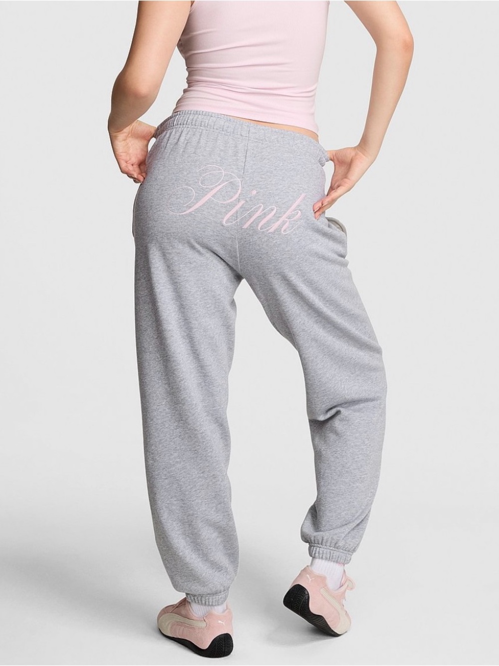 VICTORIA’S SECRET PINK Gray Sweatpants.